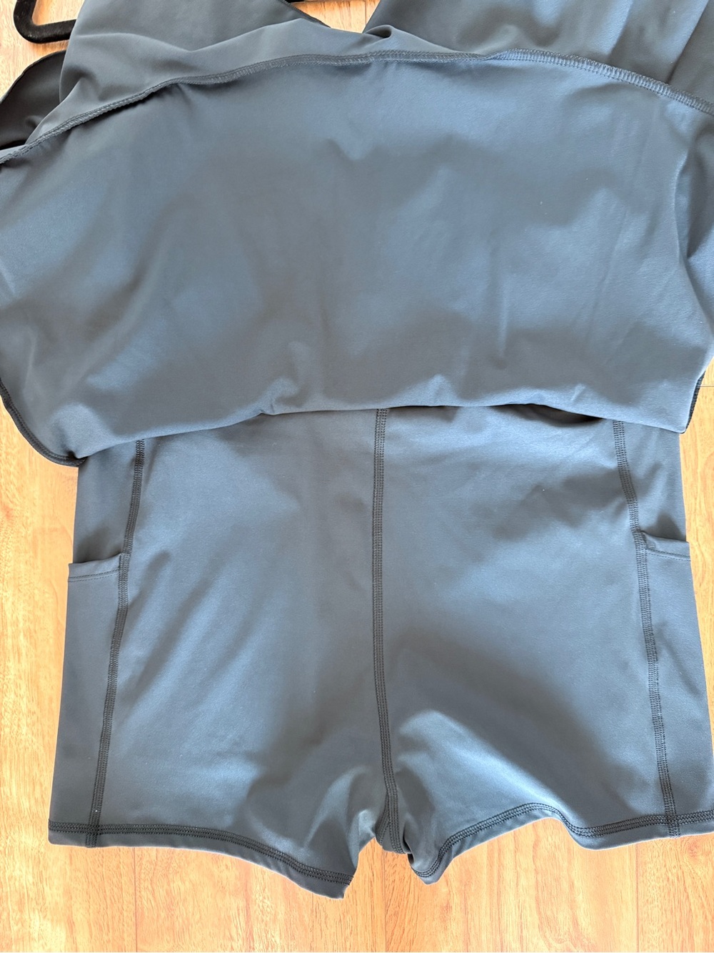 JoyLab Black Active Ruffle Dress - Picture 3 of 5